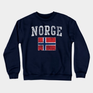 Norge Flag Norway Norwegian Crewneck Sweatshirt